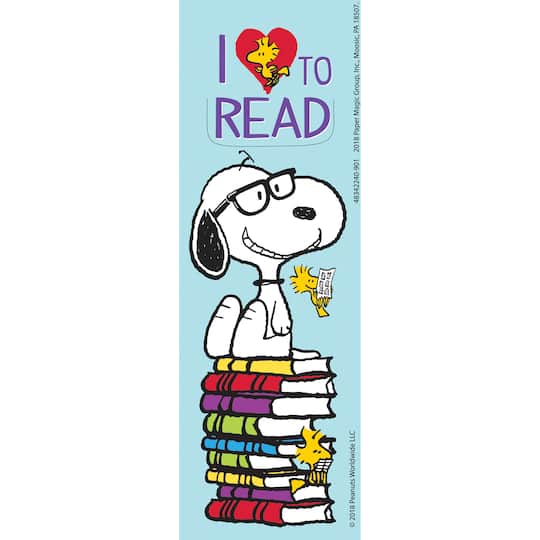Eureka® Snoopy Bookmark, 6 Packs of 36